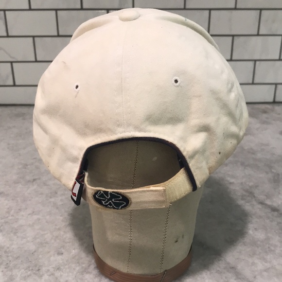 Zephyr Notre Dame Hat Mens White Embroidered Logo Made in Russia Irish Cap - Picture 4 of 11